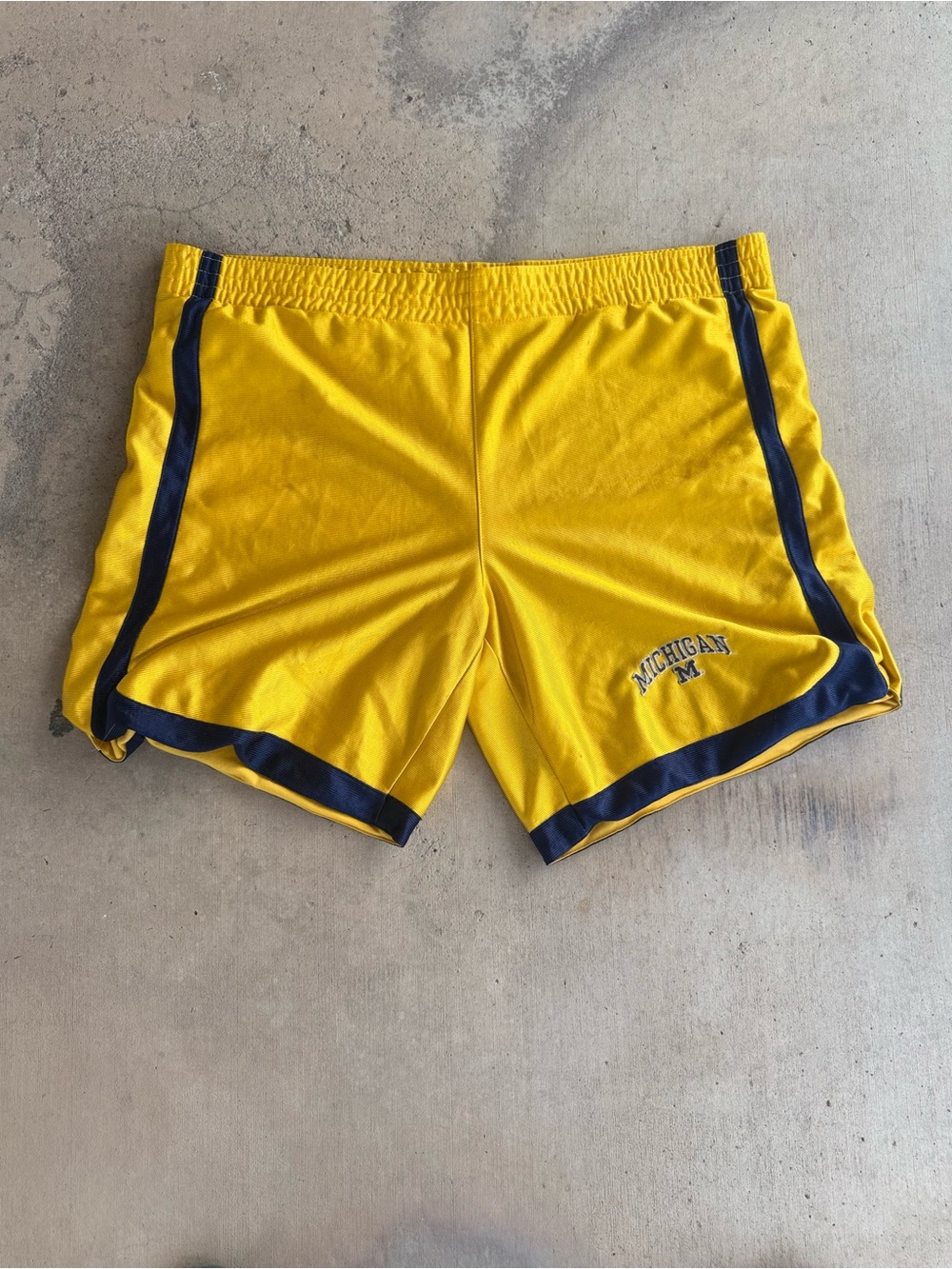 Vintage University of Michigan Wolverines Steve & Barry’s Running Shorts - Large